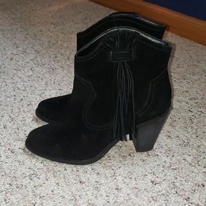 Jessica Simpson tassle booties